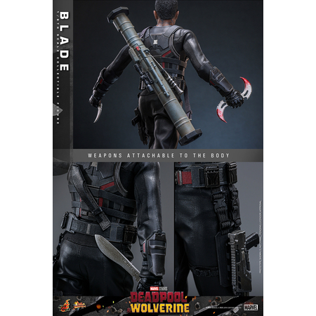 Marvel Blade (from Deadpool & Wolverine movie) 1:6 Scale Figure Hot Toys 9139532