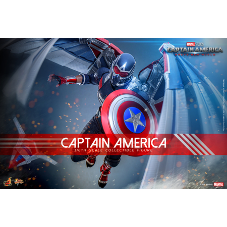 Marvel Captain America (Captain America: Brave New World) Figurine Échelle 1:6 Hot Toys MMS779 914192