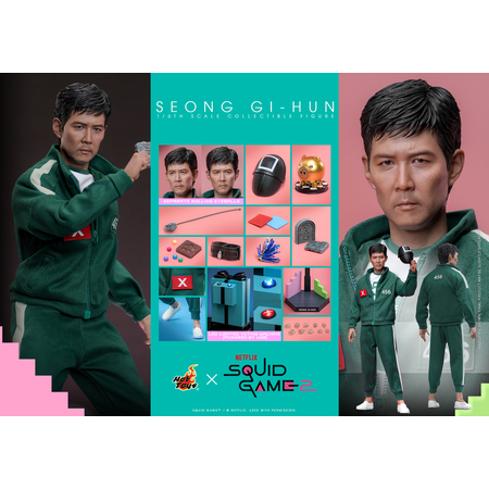 Squid Game Seong Gi-hun 1:6 Scale Figure Hot Toys TMS153 914199