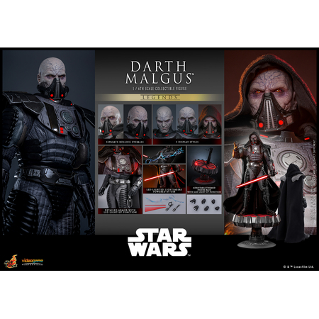 Star Wars Darth Malgus 1:6 Scale Figure Hot Toys VGM70 914071