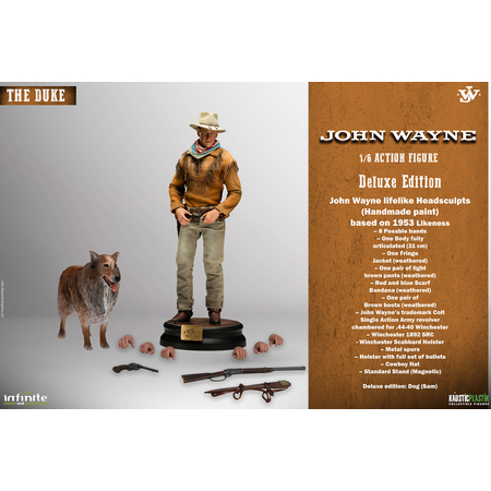 John Wayne as The Duke DELUXE 1:6 Scale Figure Infinite Statue 9140582