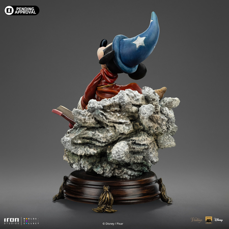 Disney Sorcerer Mickey Deluxe 1:10 Scale Statue Iron Studios DSNEY118425-10 914177