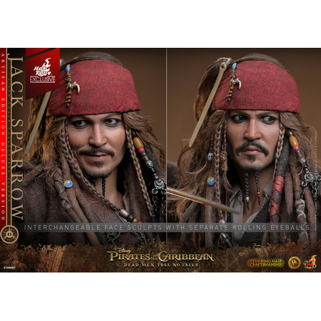 Pirates of the Caribbean: Dead Men Tell No Tales - Jack Sparrow (ARTISAN EDITION) 1:6 scale figure Hot Toys DX39AE 9132383