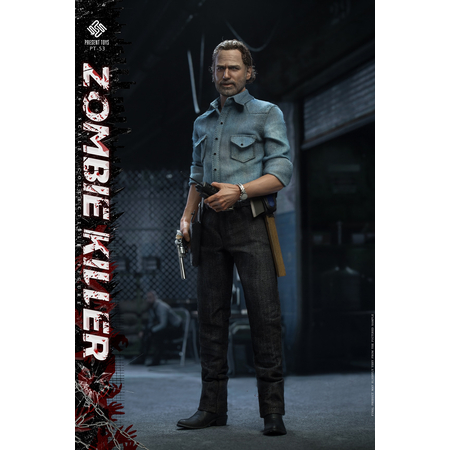 Walking D - Tueur de Zombie Figurine Échelle 1:6 Present Toys PST-SP53
