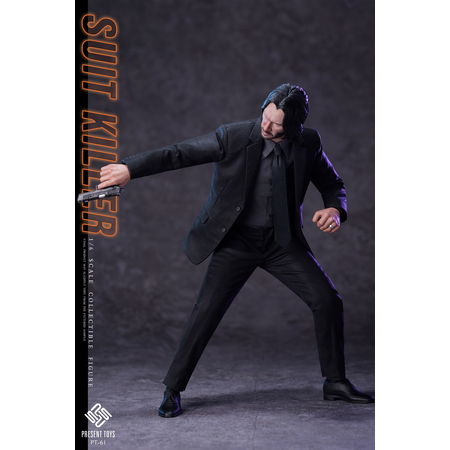 John W. Suit Killer Figurine Échelle 1:6 Present Toys PST-SP61