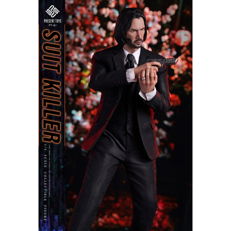 John W. Suit Killer Figurine Échelle 1:6 Present Toys PST-SP61