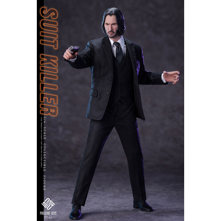 John W. Suit Killer Figurine Échelle 1:6 Present Toys PST-SP61