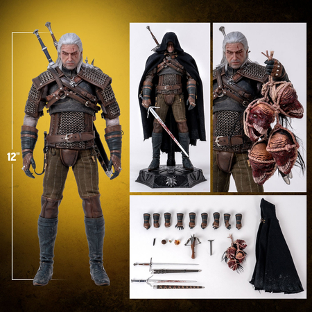 The Witcher 3: Wild Hunt - Geralt of Rivia 1:6 Scale Figure PureArts PA010TW 914061