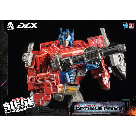 Transformers: War for Cybertron Trilogy DLX Optimus Prime collectible figure Threezero 3Z02020W0 914144