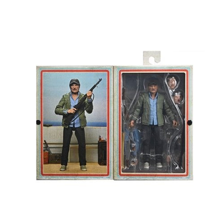 Jaws Ultimate Sam Quint 50e Anniversaire Figurine Échelle 7 pouces NECA 03336