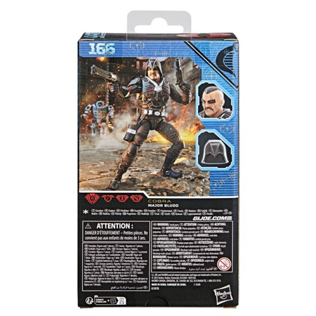 GI Joe Classified Series Dreadnok Major Bludd figurine échelle 6 pouces Hasbro #166 G1078