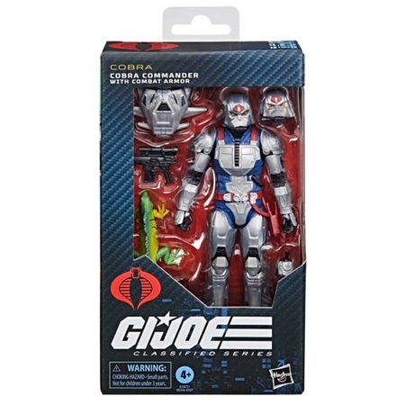 GI Joe Classified Series Cobra Commander avec Armure de Combat figurine échelle 6 pouces Hasbro #168 G1077