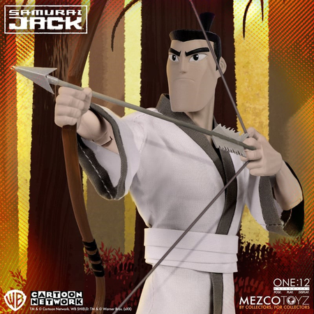 One:12 Collective Samurai Jack Figurine Mezco Toyz 77715