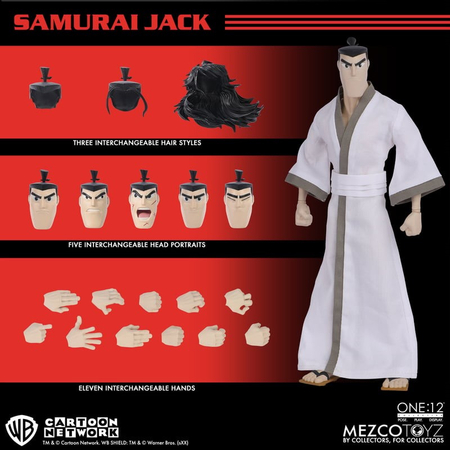 One:12 Collective Samurai Jack Figurine Mezco Toyz 77715