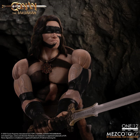 One:12 Collective Conan Le Barbare (1982): Édition Peinture de Guerre Figurine Mezco Toyz 76808