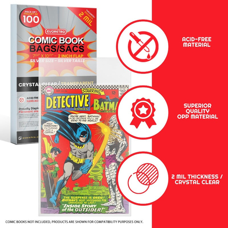 Comic Book Bags Silver Age Evoretro