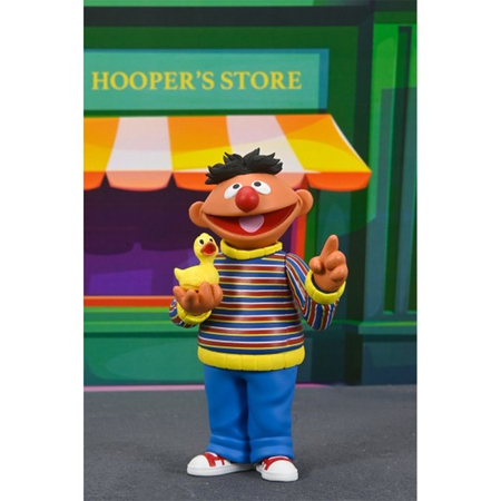 Sesame Street Ernie Toony Classics Figurine Échelle 6 pouces NECA 08606