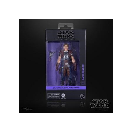 Star Wars The Black Series Dash Rendar (Shadows of the Empire) 6-Inch Action Figure Hasbro #02 G0899