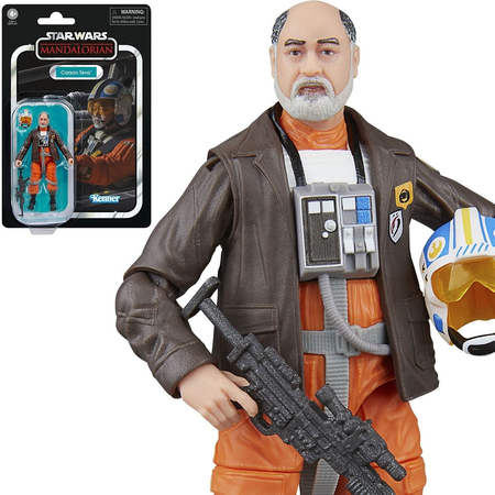 Star Wars The Vintage Collection (The Mandalorian) Carson Teva 3,75-inch Action Figure Hasbro G0931