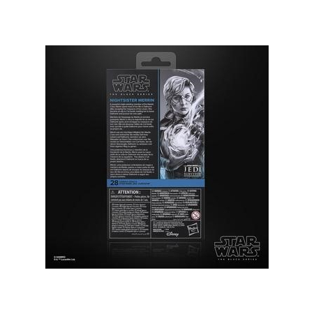 Star Wars The Black Series Merrin (Jedi Survivor) figurine échelle 6 pouces Hasbro #28 G1560