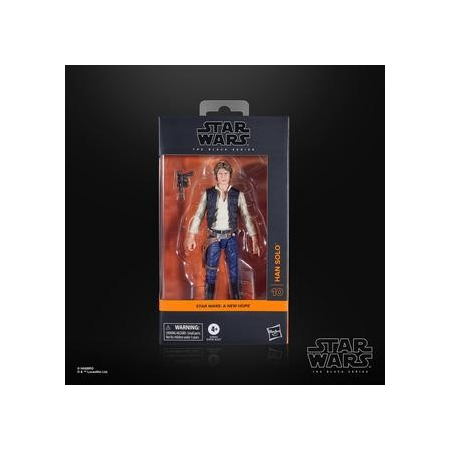 Star Wars The Black Series Han Solo (A New Hope) 6-Inch Action Figure Hasbro #10 G1561