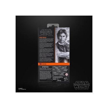 Star Wars The Black Series Han Solo (A New Hope) 6-Inch Action Figure Hasbro #10 G1561