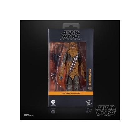 Star Wars The Black Series Chewbacca (Un Nouvel Espoir) Figurine échelle 6 pouces Hasbro #11 G1562