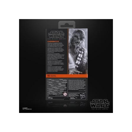 Star Wars The Black Series Chewbacca (Un Nouvel Espoir) Figurine échelle 6 pouces Hasbro #11 G1562