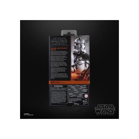 Star Wars The Black Series Lt Galle (Revenge of the Sith) 6-Inch Action Figure Hasbro #03 G1566