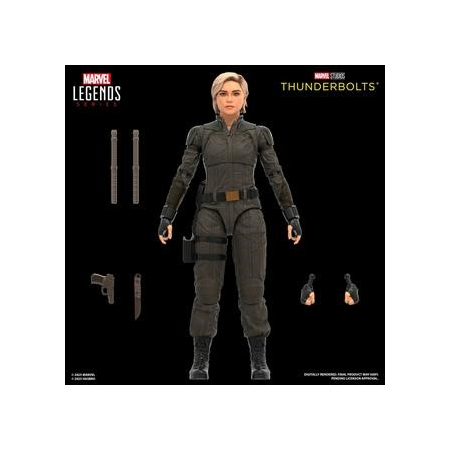 Marvel Legends Thunderbolts Yelena Belova et Red Guardian Ensemble de 2 Figurines Échelle 6 pouces Hasbro G1830