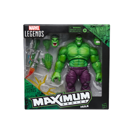 Marvel Legends Maximum Series Hulk Figurine Échelle 6 pouces Hasbro G0596