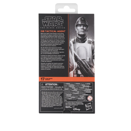 Star Wars The Black Series ISB Agent Tactique (Andor) Figurine Échelle 6 pouces Hasbro #17
