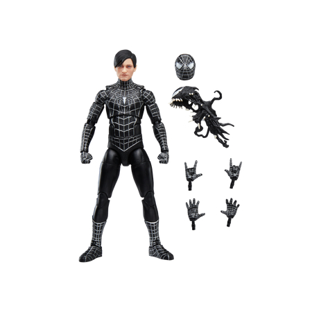 Marvel Legends Spider-Man Series Spider-Man 3 Costume Symbiote Figurine Échelle 6 pouces Hasbro G0589