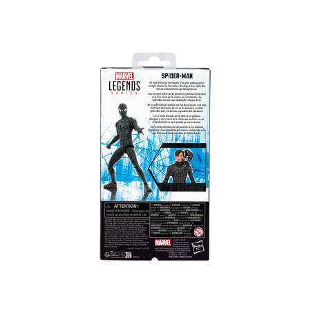 Marvel Legends Spider-Man Series Spider-Man 3 Symbiote Suit 6 Inch Action Figure Hasbro G0589