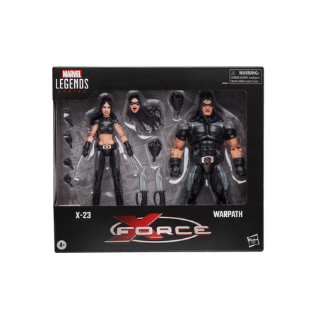 Marvel Legends Series X-Force X-23 & Warpath 6-inch scale action figures Hasbro G0604