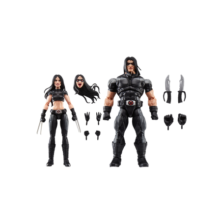 Marvel Legends Series X-Force X-23 & Warpath 6-inch scale action figures Hasbro G0604