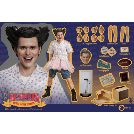 Ace Ventura (Shady Acres Version) 1:6 Scale Figure Asmus Collectible Toys ACE02 914272