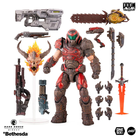 Doom Slayer (Mondo Crimson Variant) 1:6 Scale Figure Dark Horse Comics 3011-301 914530