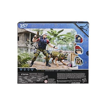GI Joe Classified Series Christopher "Law" Lavigne & Order 6-Inch Action Figure Hasbro G0849 #157