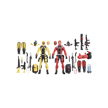 GI Joe Classified Series GI Joe Diver Vs Cobra Diver 6-inch scale action figures Hasbro G0851 #169