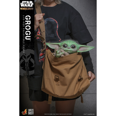 Star Wars The Mandalorian Grogu Life-Size Figure (1:1 Scale) Hot Toys LMS015 912533