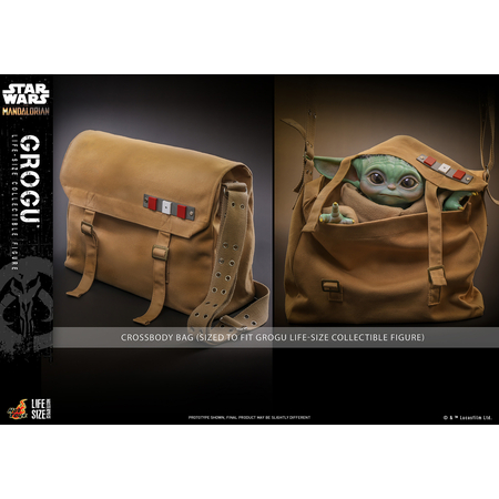 Star Wars The Mandalorian Grogu Life-Size Figure (1:1 Scale) Hot Toys LMS015 912533