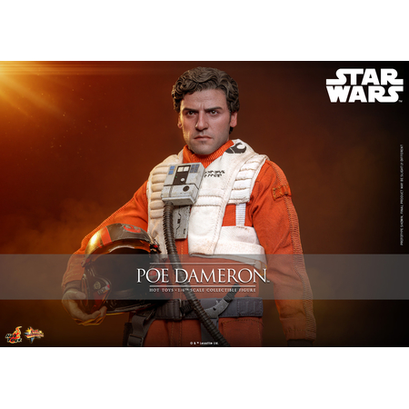 Star Wars: The Force Awakens Poe Dameron 1:6 Scale Figure Hot Toys MMS806 903335