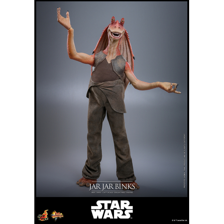Star Wars: The Phantom Menace Jar Jar Binks 1:6 Scale Figure Hot Toys MMS807 913645