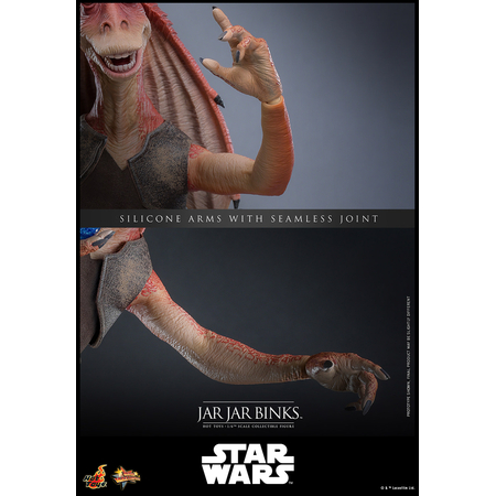 Star Wars: La Menace Fantôme Jar Jar Binks Échelle 1:6 Hot Toys MMS807 913645
