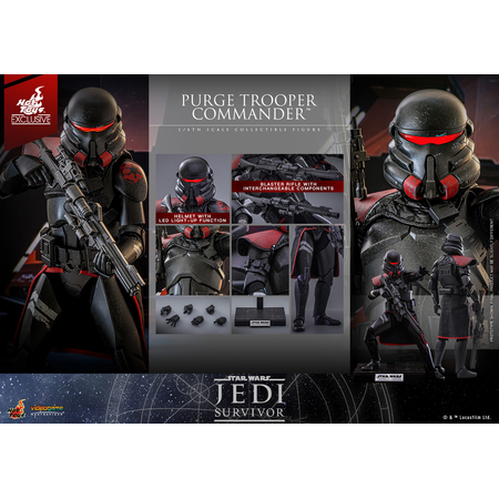 Star Wars Jedi: Survivor Purge Trooper Commander Figurine Échelle 1:6 Hot Toys VGM67 913803