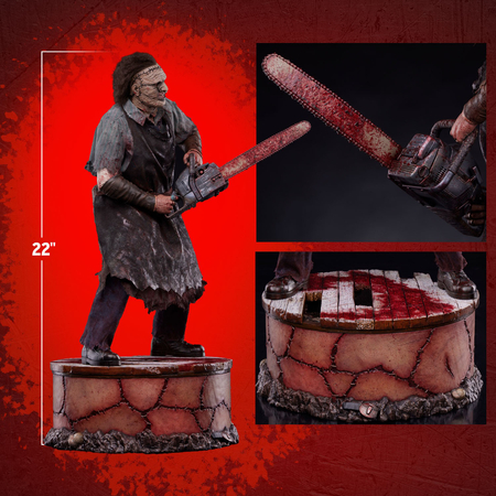 The Texas Chainsaw Massacre (2003) Deluxe Edition - Leatherface 1:4 Scale Statue PCS TCMLF14DX 9127962
