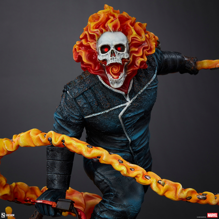 Marvel Ghost Rider (Classic Variant) Premium Format Figure Sideshow Collectibles 3008002