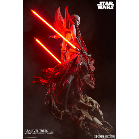 Star Wars Asajj Ventress Mythos Premium Format Figure Sideshow Collectibles 3002353