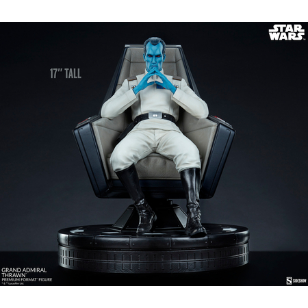 Star Wars Grand Admiral Thrawn Premium Format Figure Sideshow Collectibles 300905